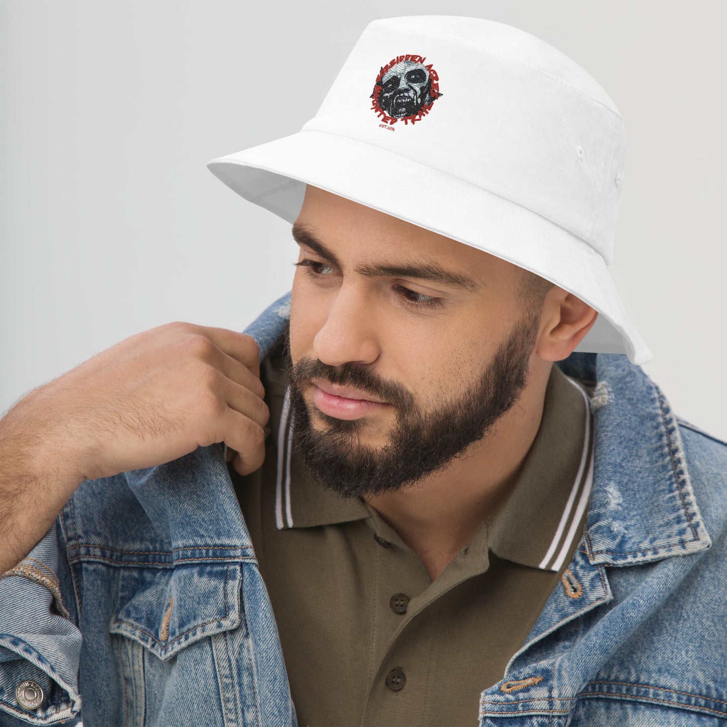 Bucket Hat with Forbidden Acres LOGO
