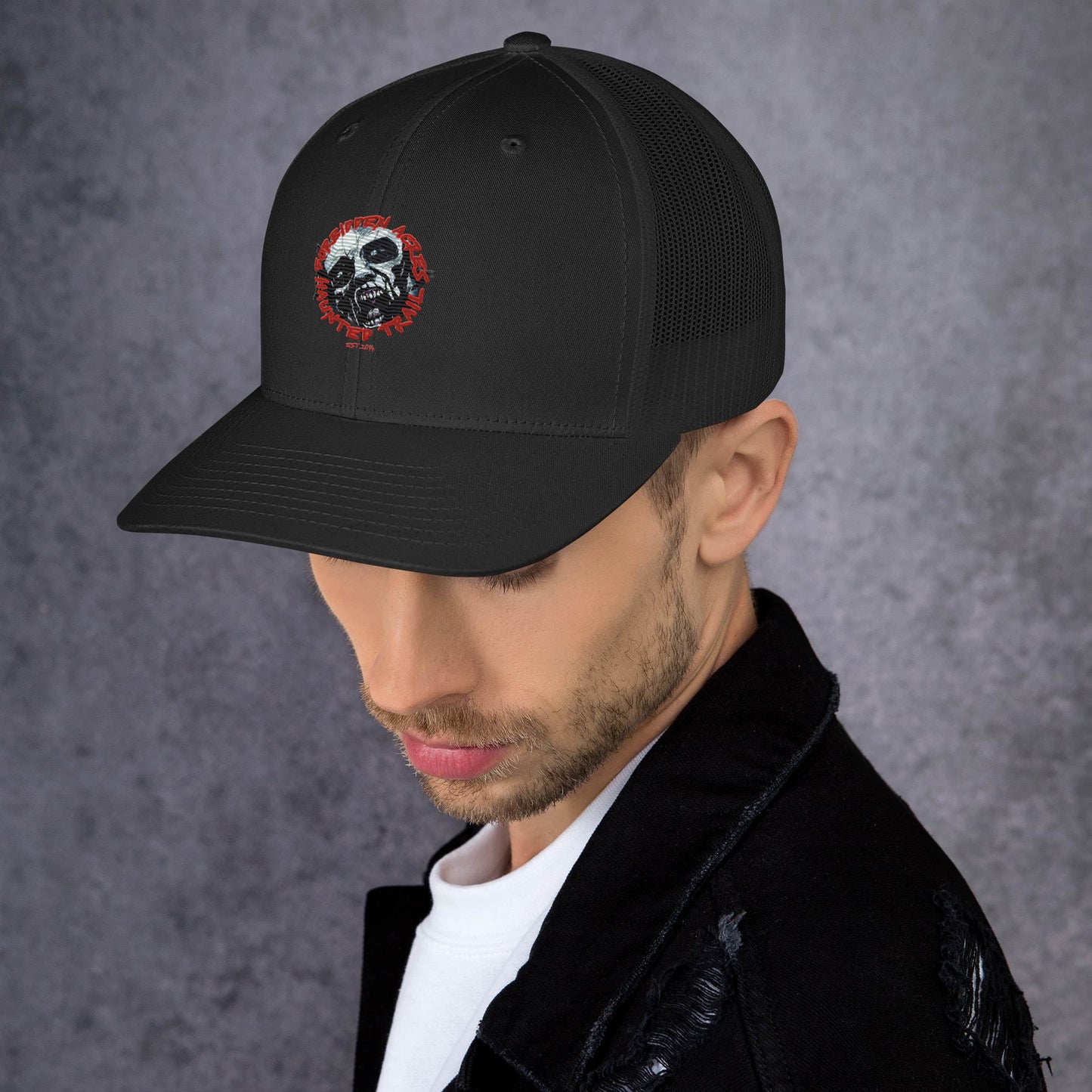 Trucker Cap with Forbidden Acres LOGO