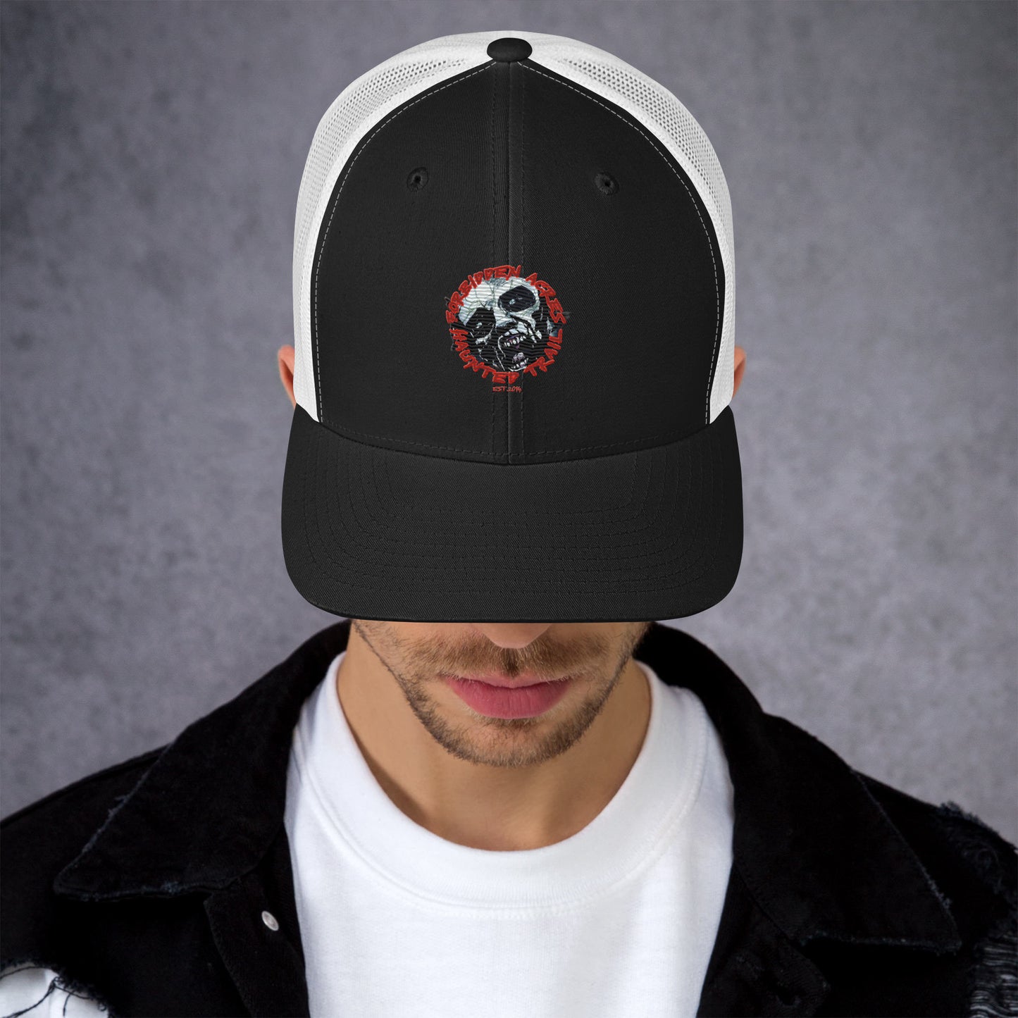 Trucker Cap with Forbidden Acres LOGO