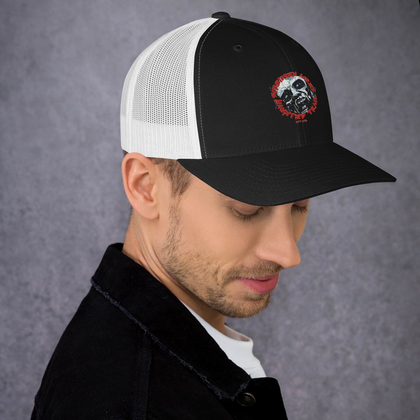 Trucker Cap with Forbidden Acres LOGO