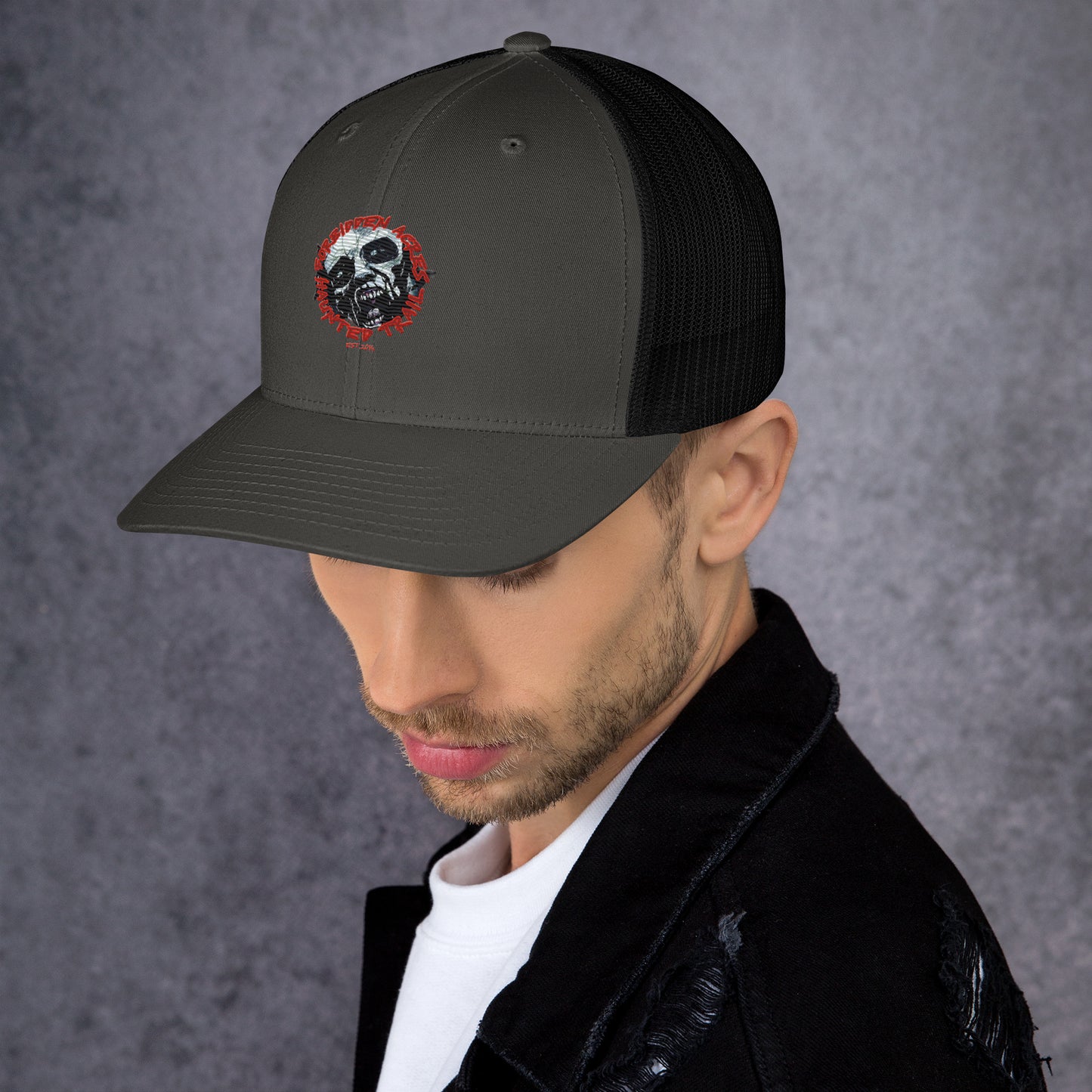 Trucker Cap with Forbidden Acres LOGO