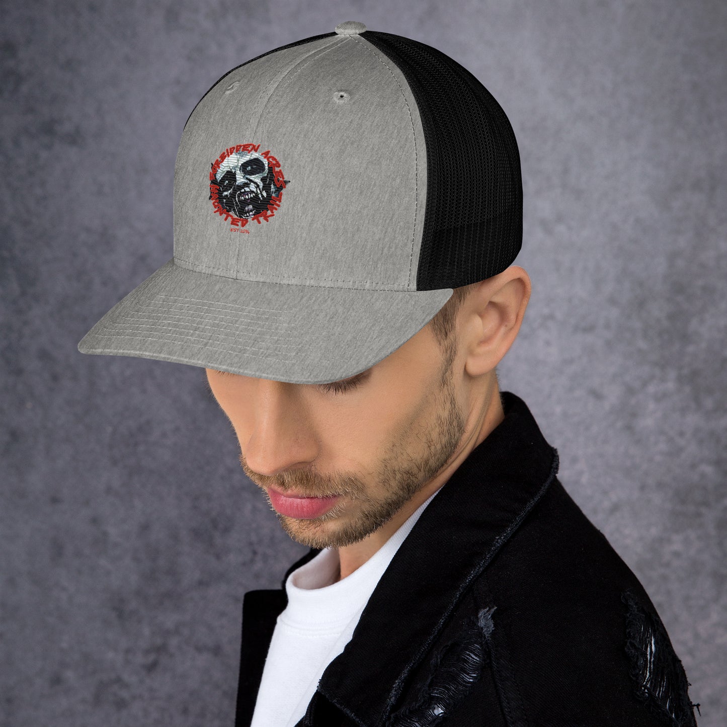 Trucker Cap with Forbidden Acres LOGO