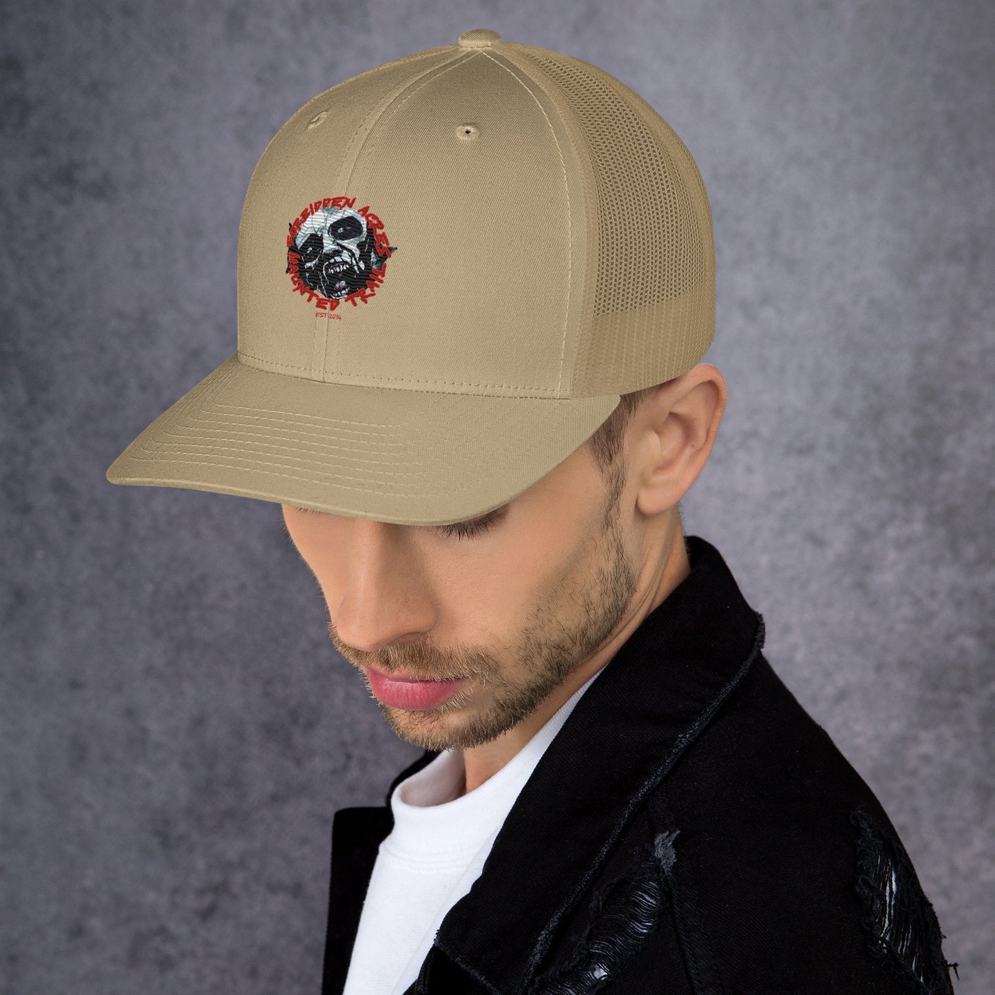 Trucker Cap with Forbidden Acres LOGO