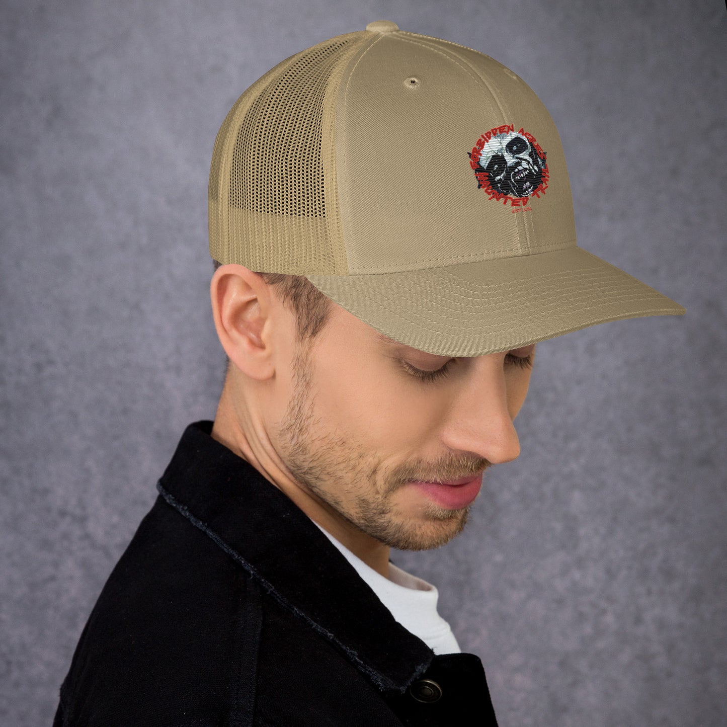 Trucker Cap with Forbidden Acres LOGO