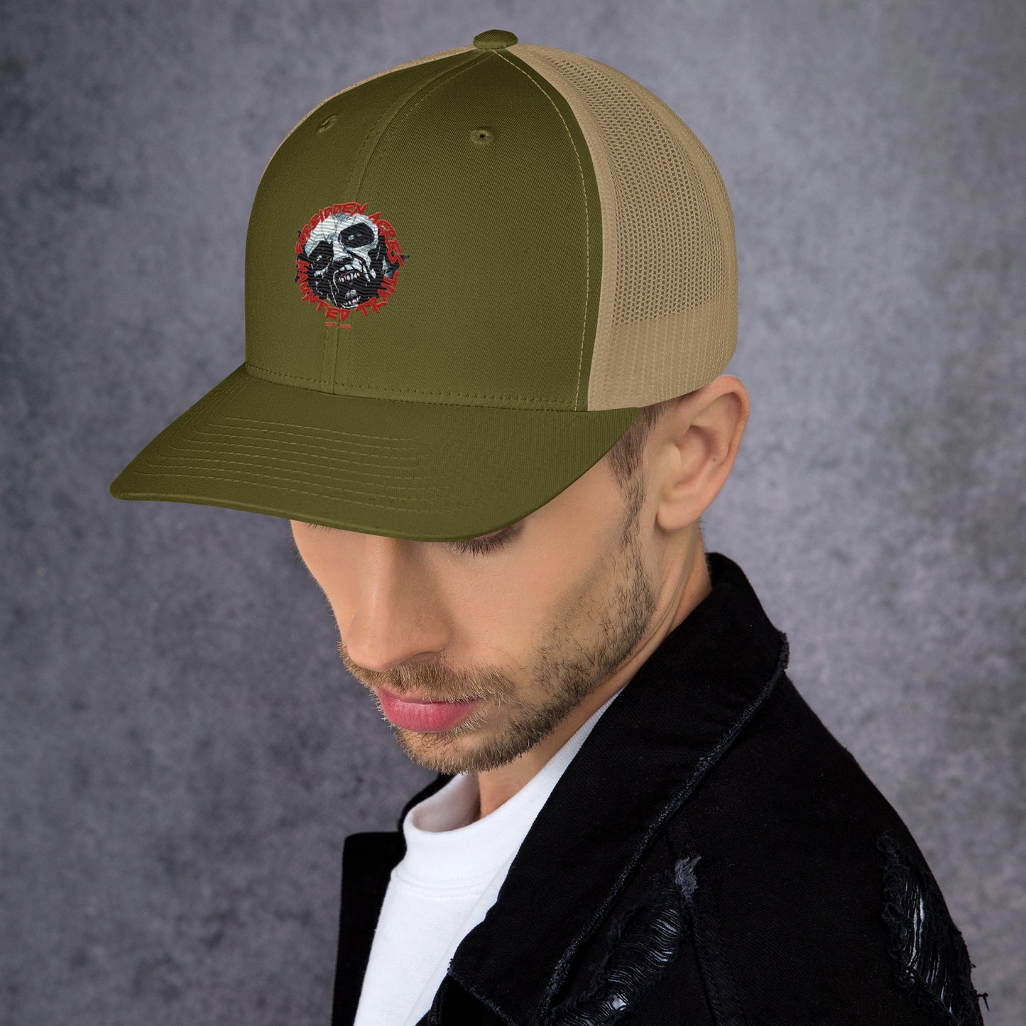 Trucker Cap with Forbidden Acres LOGO