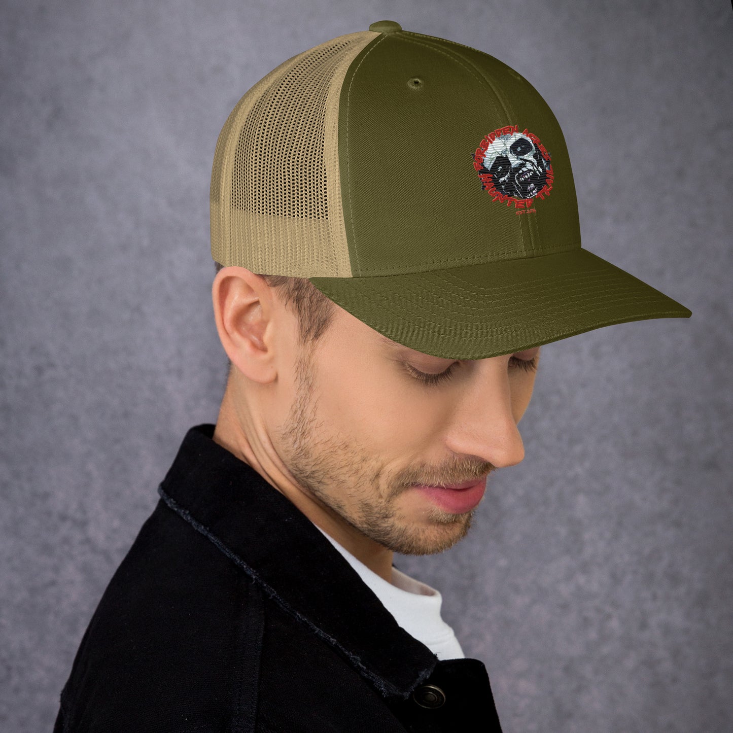 Trucker Cap with Forbidden Acres LOGO