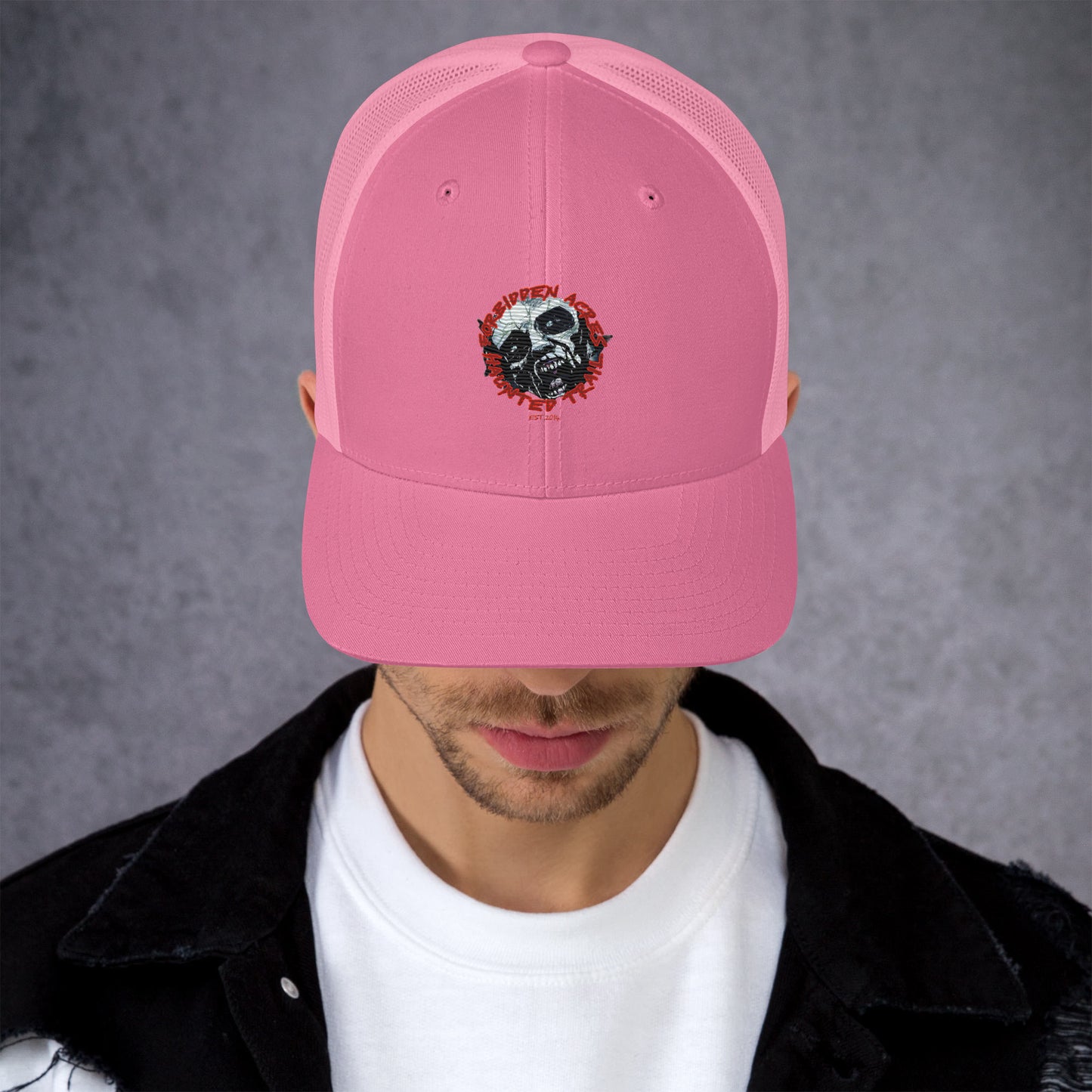Trucker Cap with Forbidden Acres LOGO