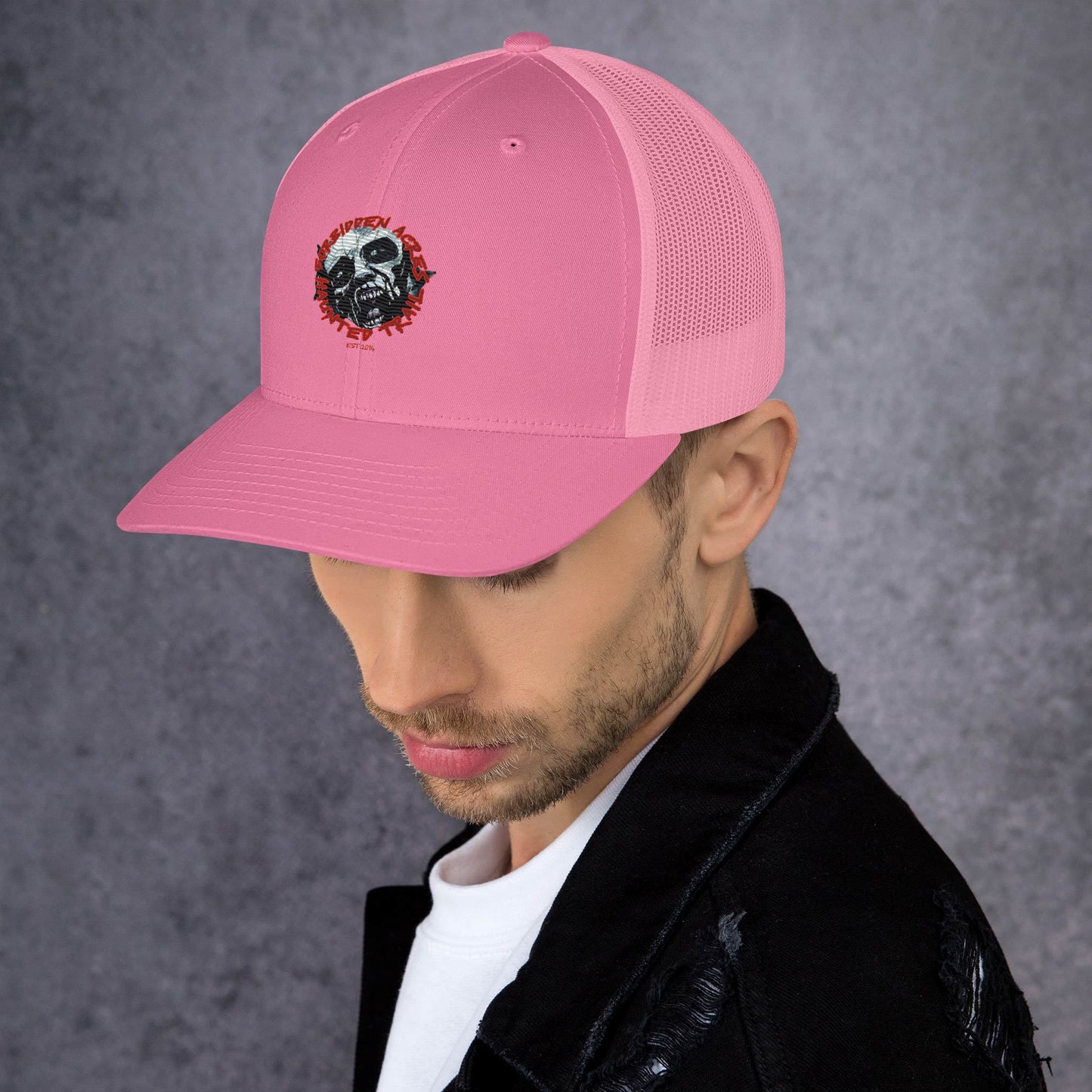 Trucker Cap with Forbidden Acres LOGO