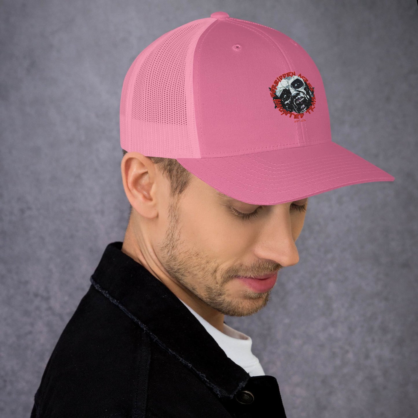Trucker Cap with Forbidden Acres LOGO