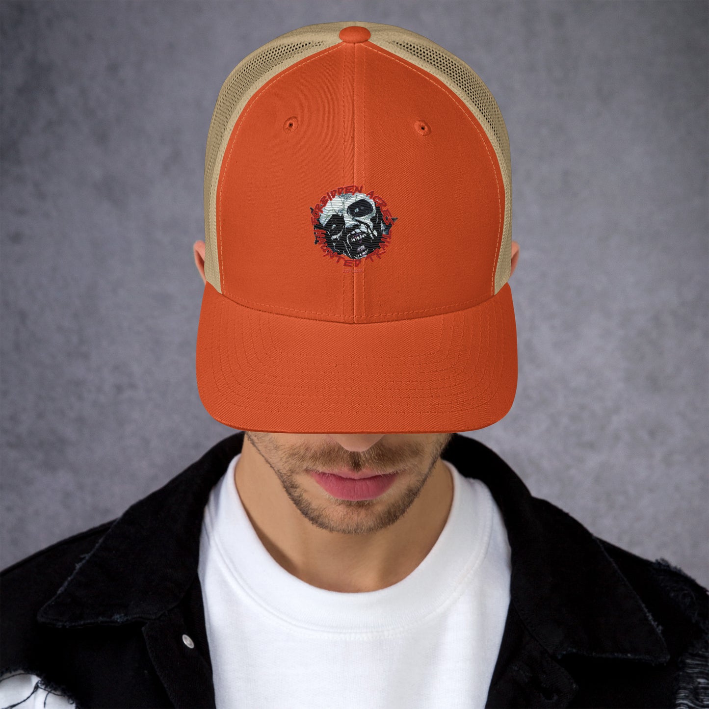 Trucker Cap with Forbidden Acres LOGO