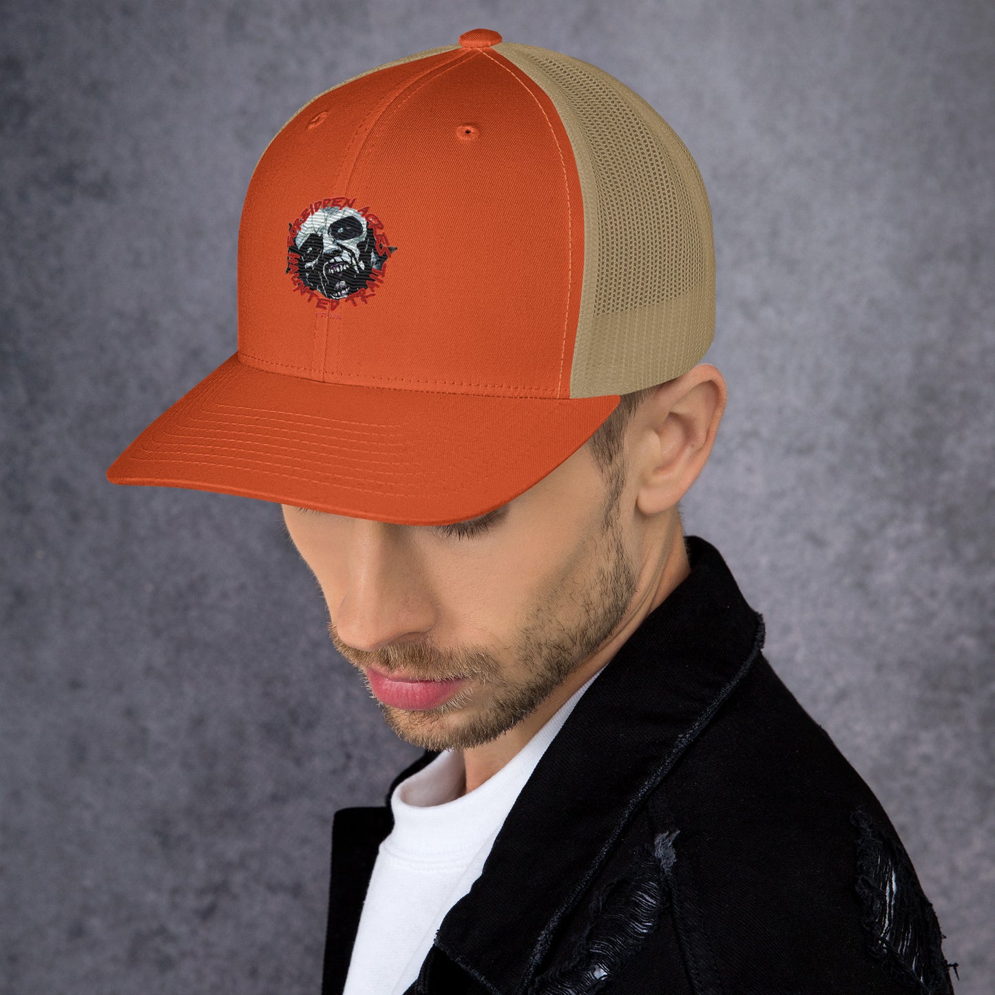 Trucker Cap with Forbidden Acres LOGO