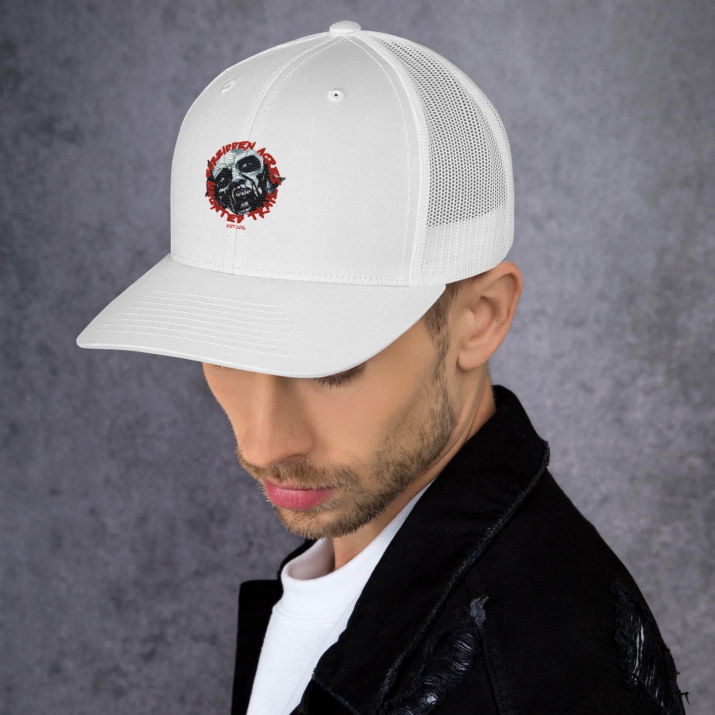Trucker Cap with Forbidden Acres LOGO