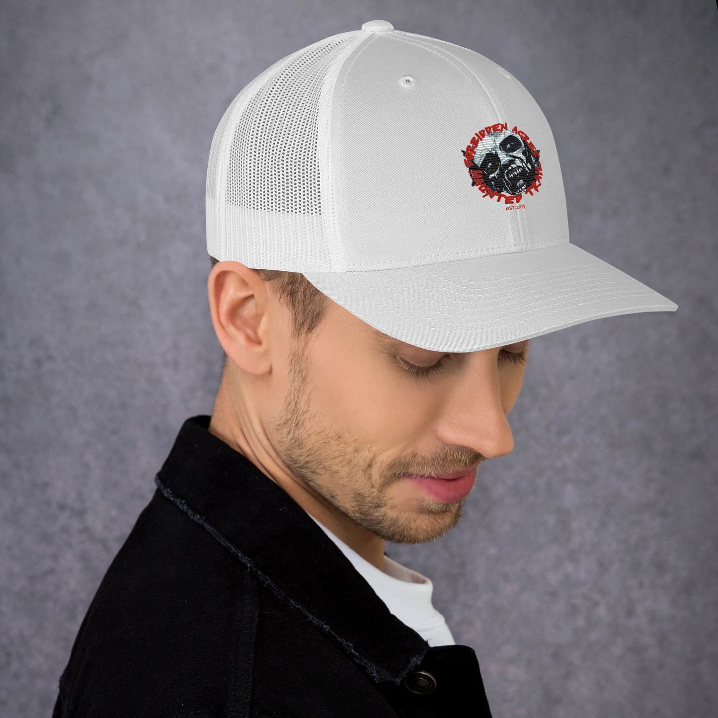 Trucker Cap with Forbidden Acres LOGO