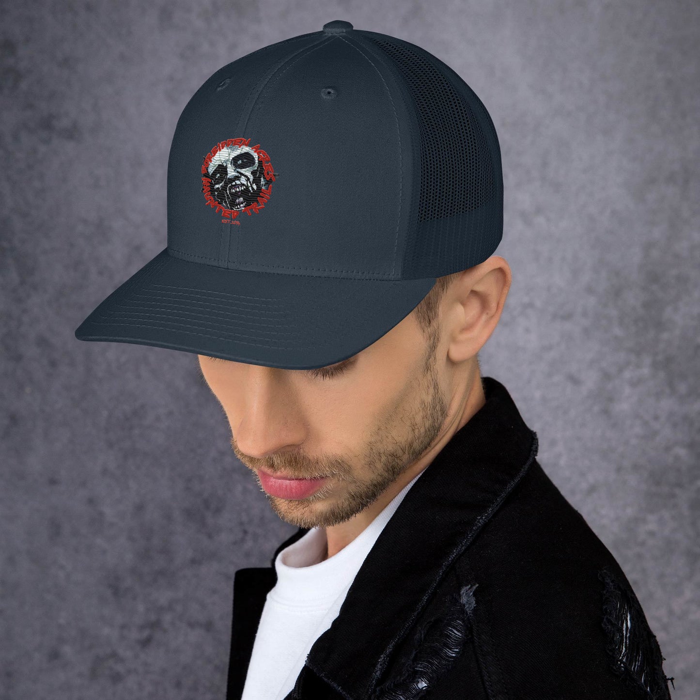 Trucker Cap with Forbidden Acres LOGO